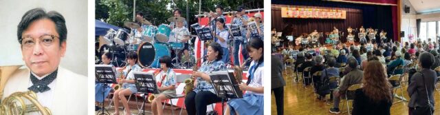 一般社団法人琉球フィルハーモニック 代表理事 上原正弘さん（写真左）